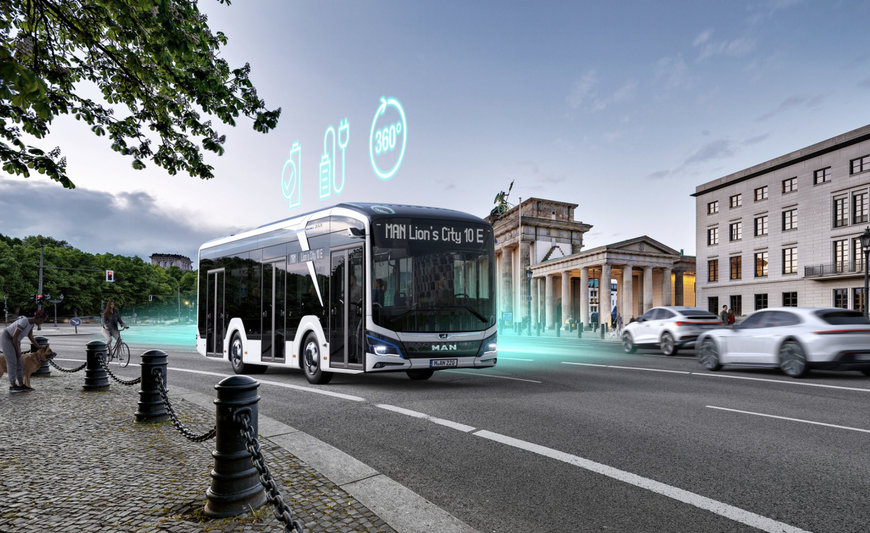 Electric, digital, autonomous: MAN shows future-proof solutions at the UITP Summit 2023